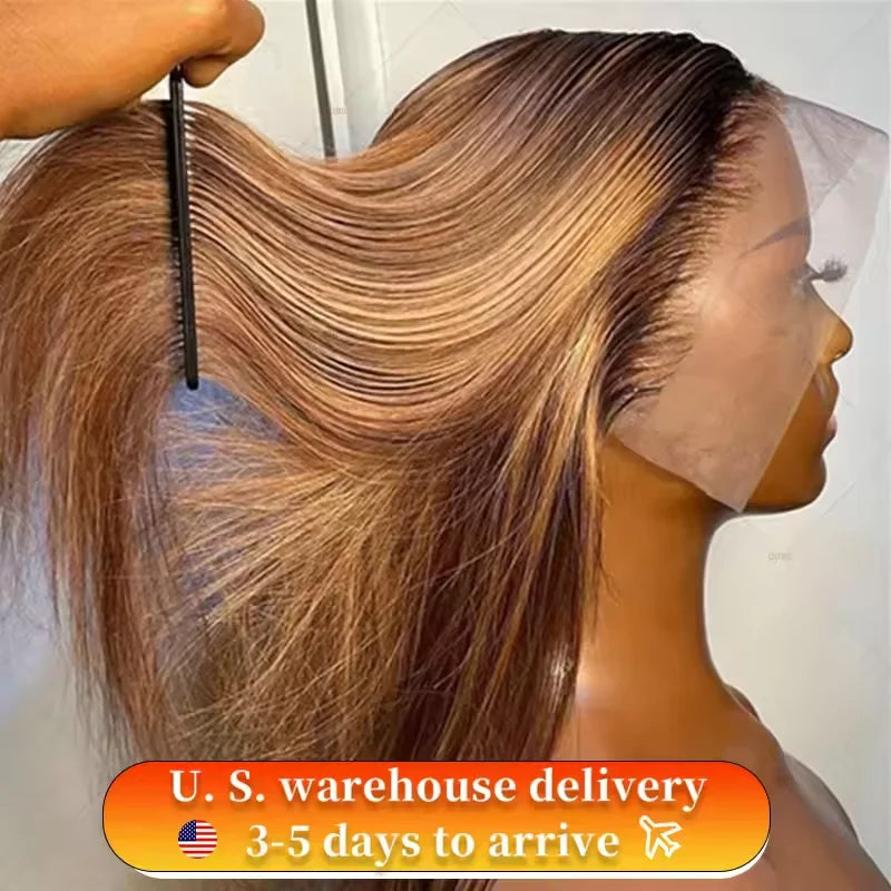 Highlight Wig Human Hair Deep Wave Frontal Wig Hd Lace Wig 13x6 Human Hair 13x4 Water Wave Wigs Curly Lace Front Human Hair Wig